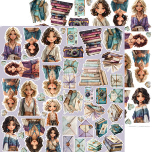 Craft O`Clock Flowers of Delight - Extras set - MIX - Bilde 6
