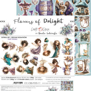 Craft O`Clock Flowers of Delight - Extras set - MIX - Bilde 8