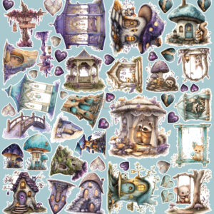 Craft O`Clock Flowers of Delight - Extras set - MIX - Bilde 9