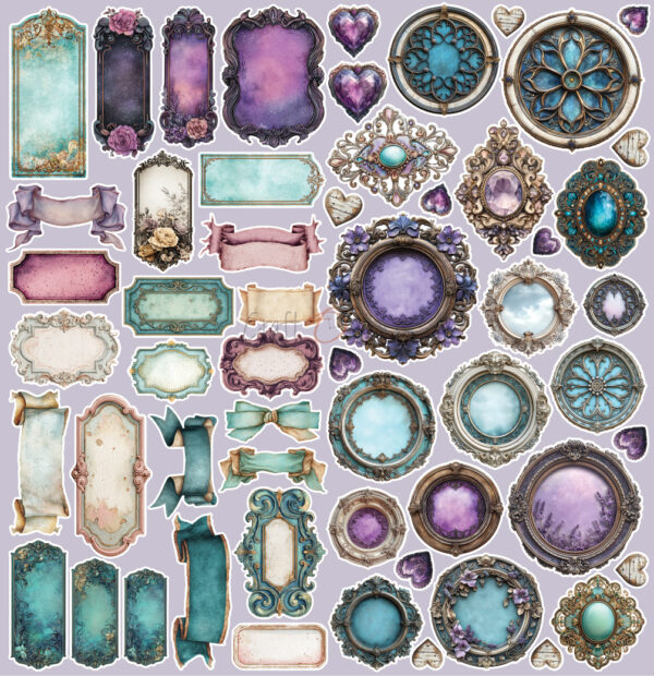 Craft O`Clock Flowers of Delight - Extras set - MIX