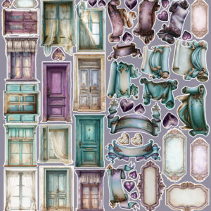 Craft O`Clock Flowers of Delight - Extras set - MIX - Bilde 11