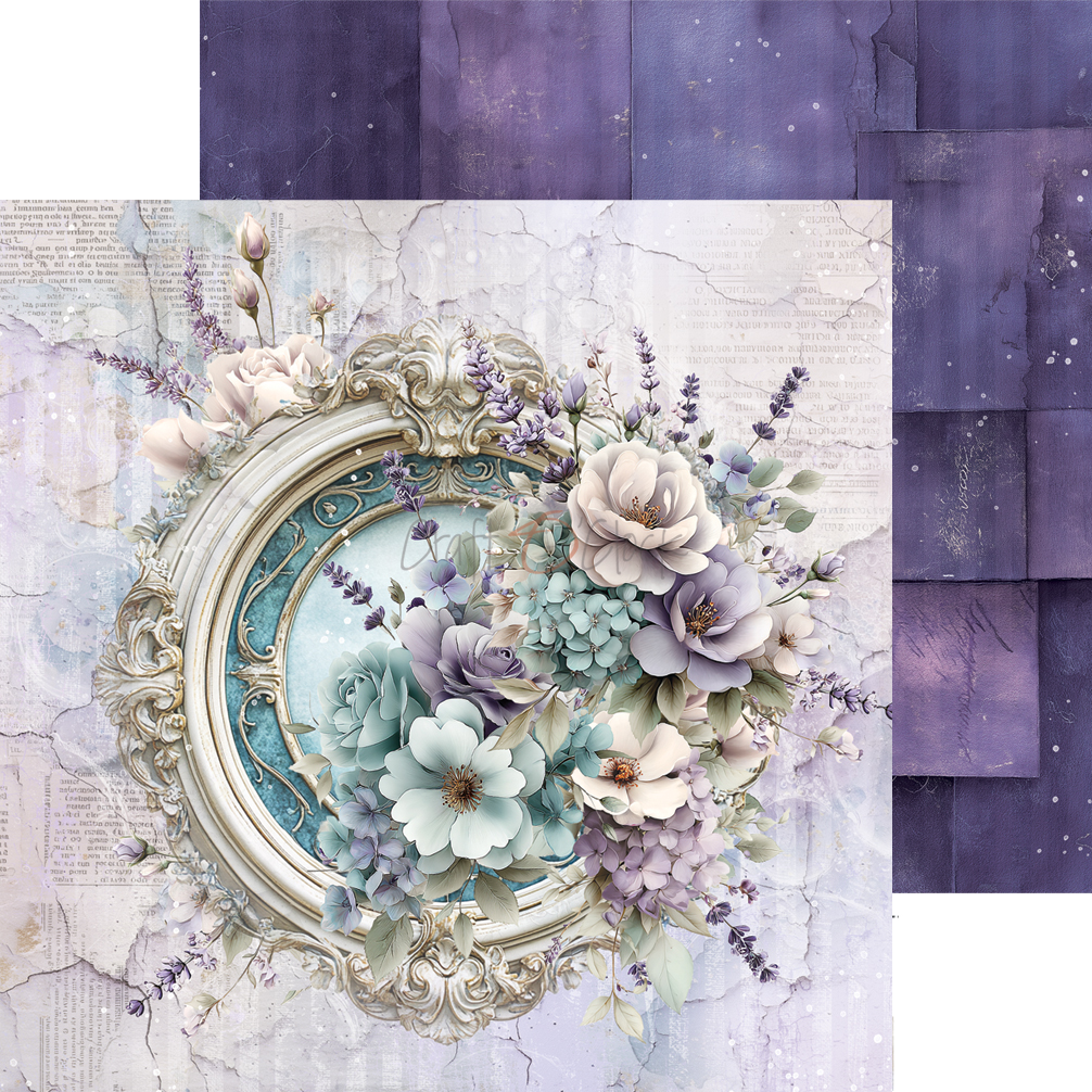 Craft O`Clock Flowers of Delight - 20,3x20,3 cm - MIX - Bilde 2