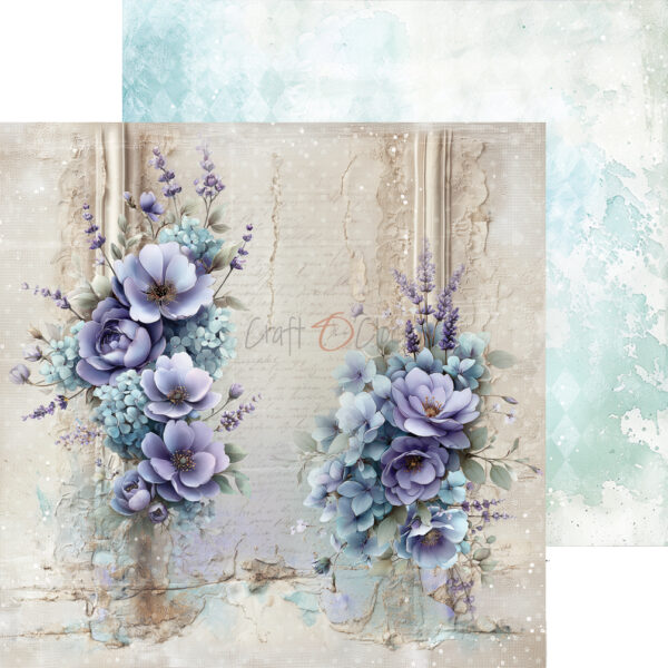 Craft O`Clock Flowers of Delight - 20,3x20,3 cm - MIX