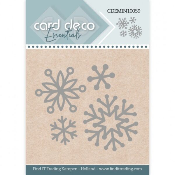 Card Deco Essentials Mini Dies - Snøstjerner