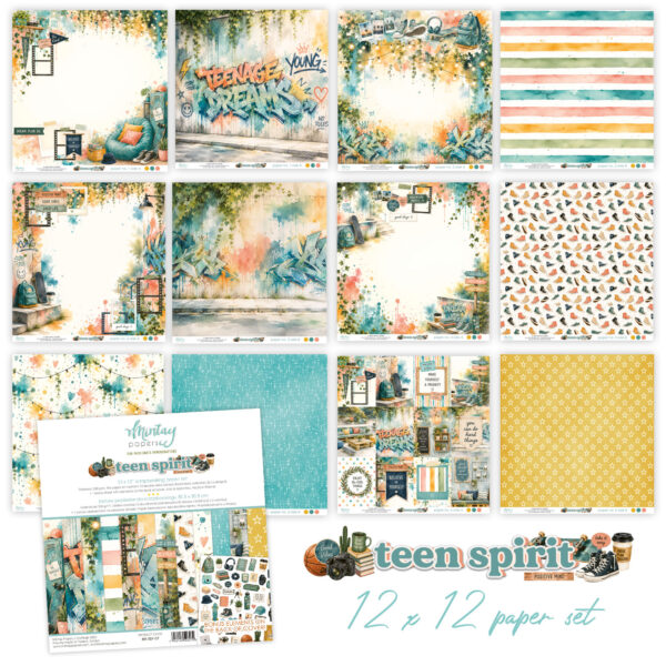 Mintay Teen Spirit 07 12x12 Blokk