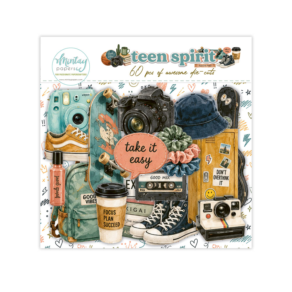 Mintay Teen Spirit Die-Cuts 60 stk - Bilde 1