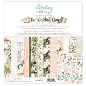 Mintay The Wedding Day 07 12x12 Blokk - Bilde 1