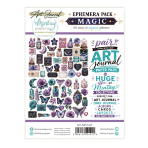 Art Journal Ephemera - Magic 68 stk - Bilde 2