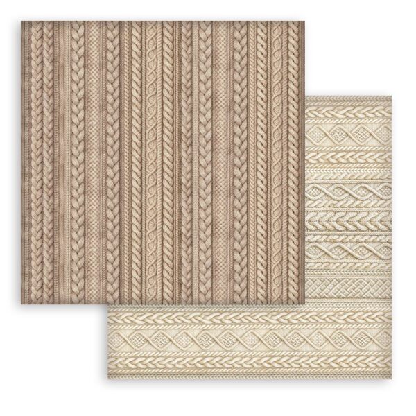 Stamperia White Christmas - Backgrounds 12x12 Blokk