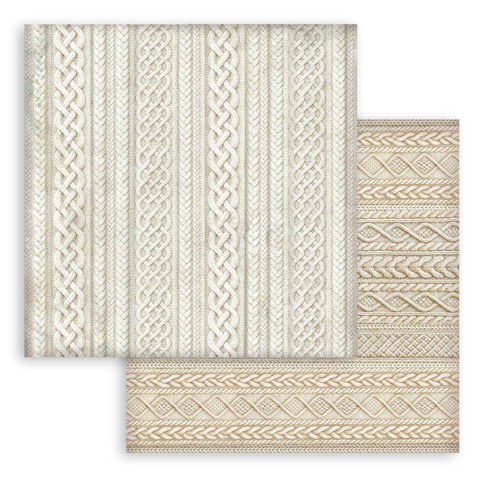 Stamperia White Christmas - Knitted patterns SBB1161 - Bilde 1