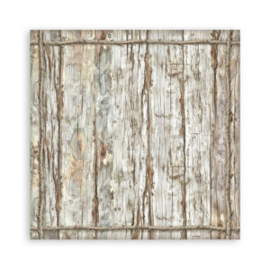 Stamperia White Christmas - Backgrounds 12x12 Blokk - Bilde 8