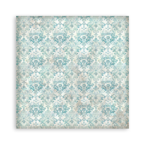 Stamperia White Christmas - Backgrounds 12x12 Blokk
