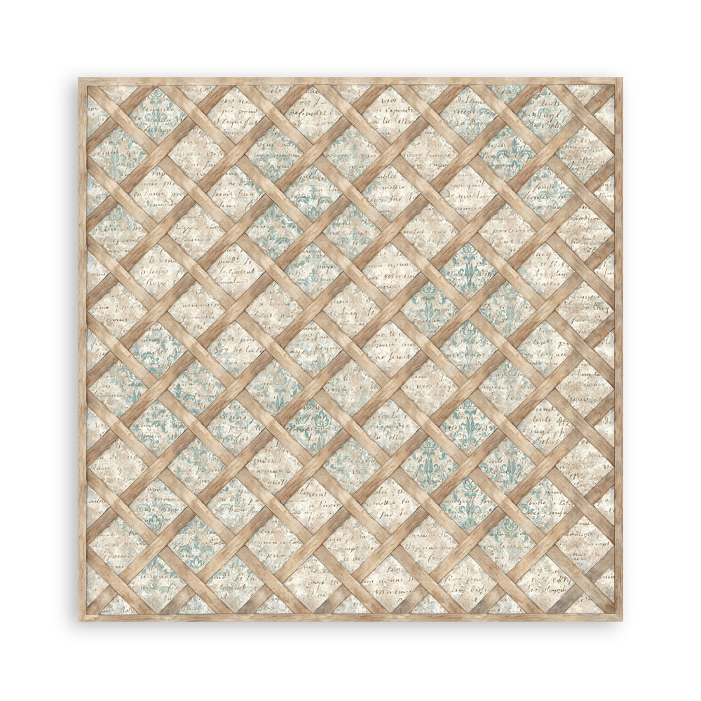 Stamperia White Christmas - Backgrounds 12x12 Blokk - Bilde 16