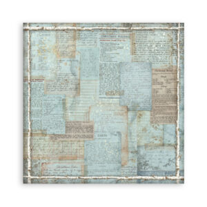 Stamperia White Christmas - Backgrounds 12x12 Blokk - Bilde 23