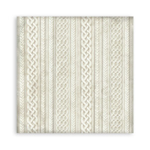 Stamperia White Christmas - Backgrounds 12x12 Blokk - Bilde 25