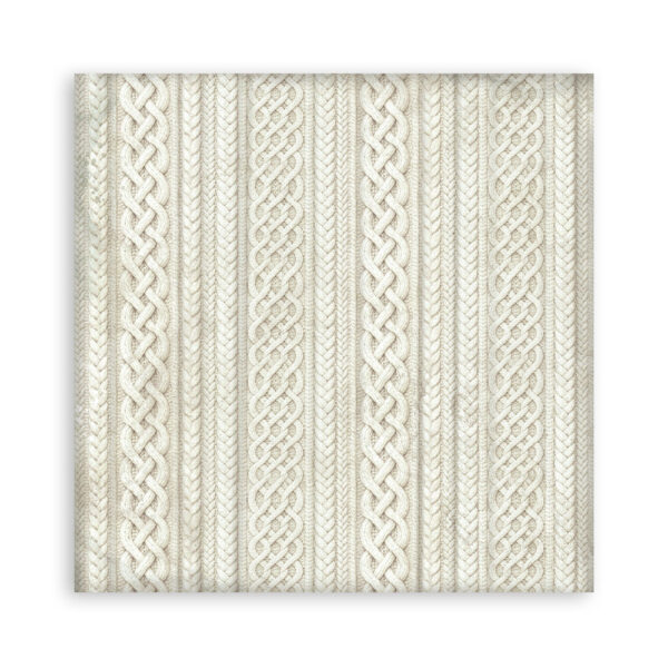 Stamperia White Christmas - Backgrounds 12x12 Blokk