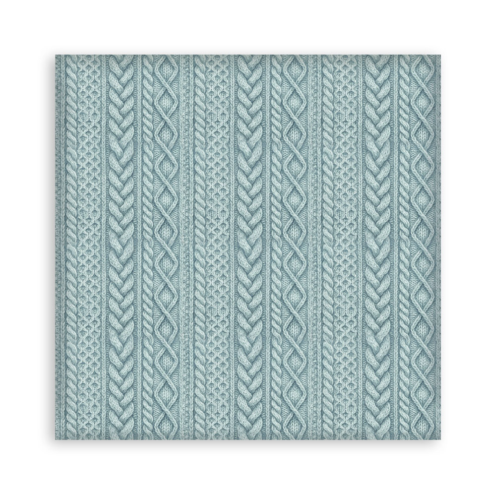 Stamperia White Christmas - Backgrounds 12x12 Blokk - Bilde 26