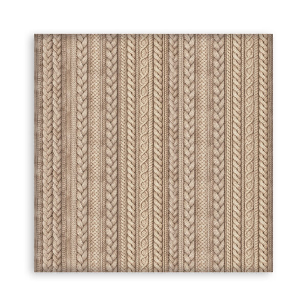 Stamperia White Christmas - Backgrounds 12x12 Blokk
