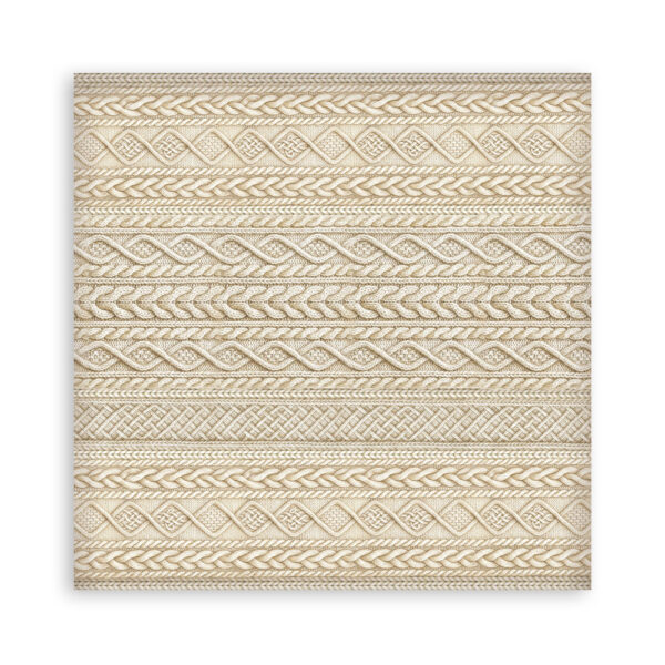 Stamperia White Christmas - Backgrounds 12x12 Blokk