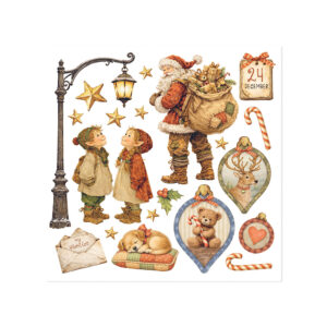 Stamperia Silent Night - Rub on kit 15x15 cm - Bilde 6