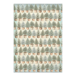 Stamperia White Christmas - Art Junk journal A4 - Bilde 12
