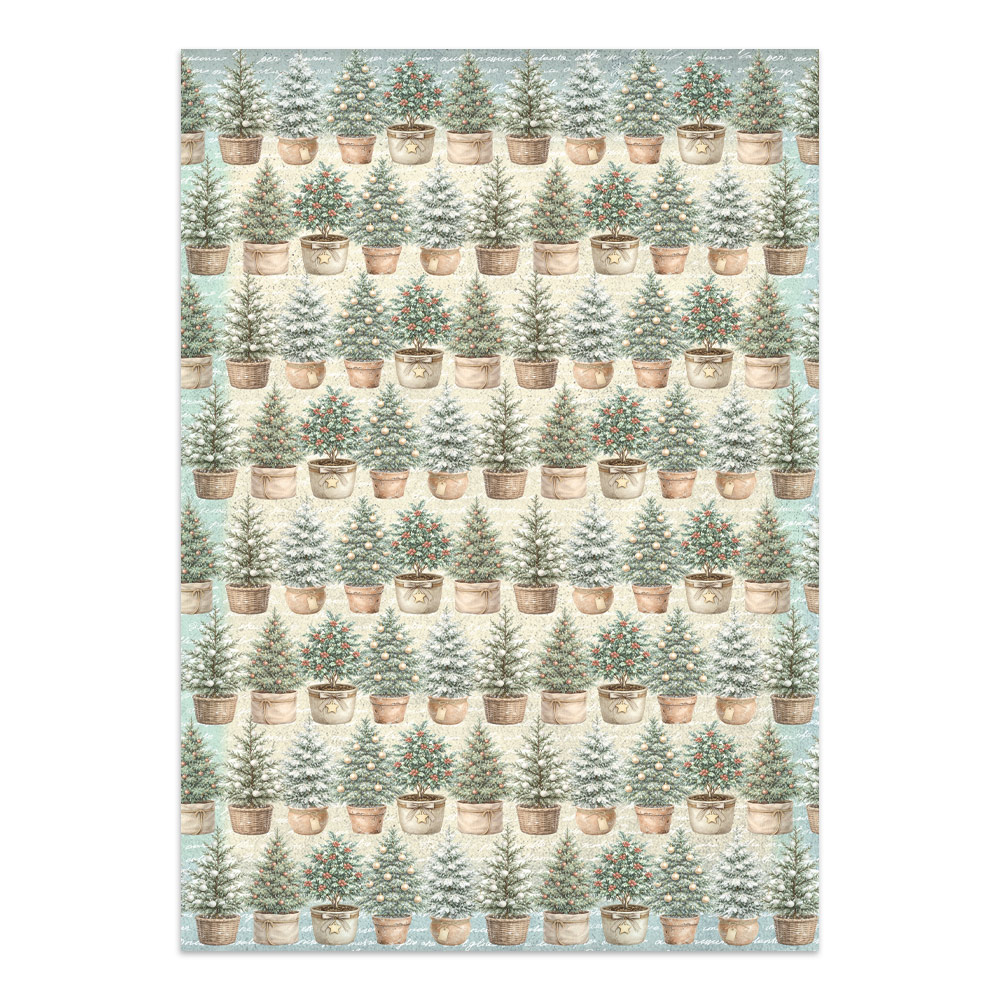 Stamperia White Christmas - Art Junk journal A4 - Bilde 12