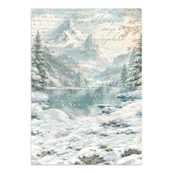 Stamperia White Christmas - Art Junk journal A4