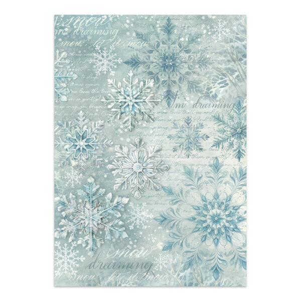 Stamperia White Christmas - Art Junk journal A4