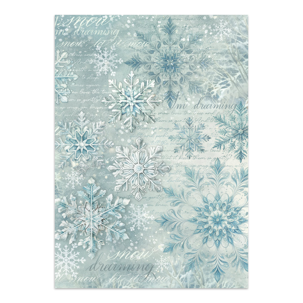 Stamperia White Christmas - Art Junk journal A4 - Bilde 31
