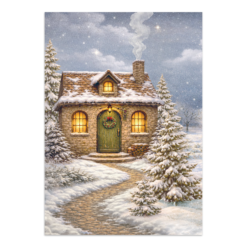 Stamperia Silent Night - Art Junk journal A4 - Bilde 4