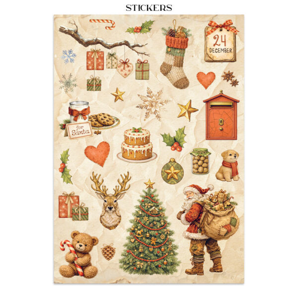 Stamperia Silent Night - Art Junk journal A4
