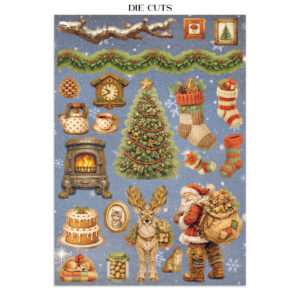 Stamperia Silent Night - Art Junk journal A4 - Bilde 24
