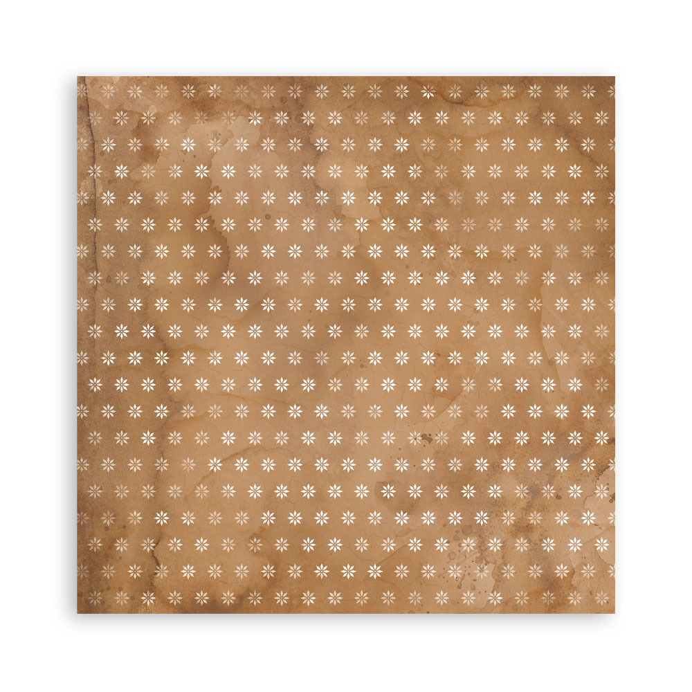 Stamperia Silent Night - Backgrounds 12x12 Blokk - Bilde 2