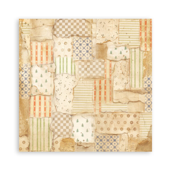 Stamperia Silent Night - Backgrounds 12x12 Blokk