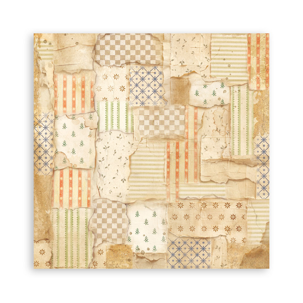 Stamperia Silent Night - Backgrounds 12x12 Blokk - Bilde 4