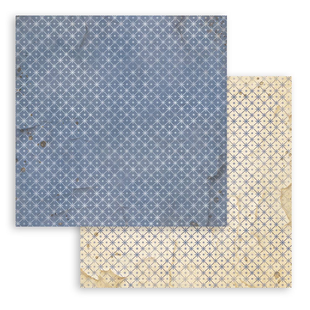 Stamperia Silent Night - Backgrounds 12x12 Blokk - Bilde 6