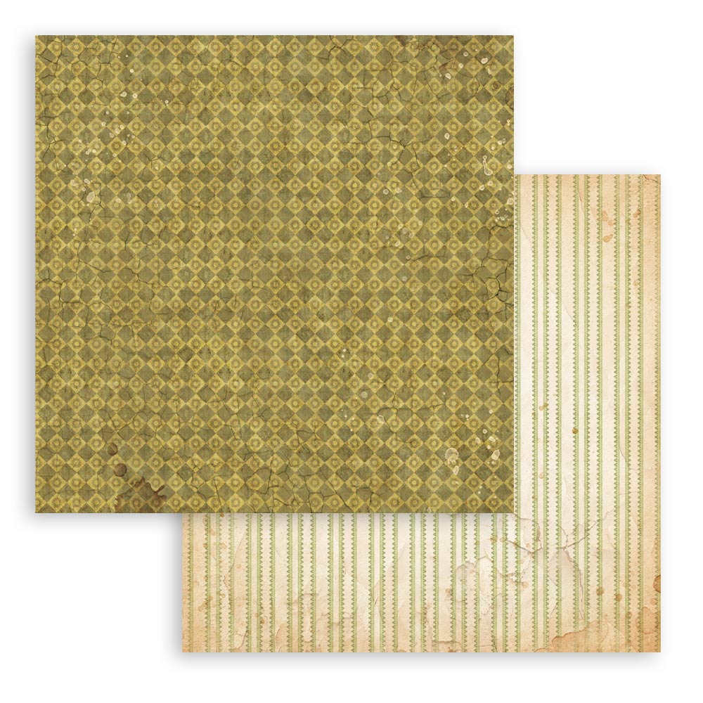 Stamperia Silent Night - Backgrounds 12x12 Blokk - Bilde 9