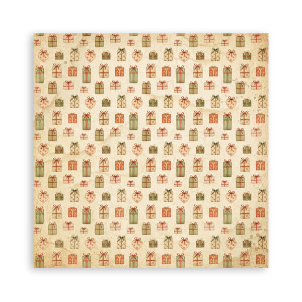 Stamperia Silent Night - Backgrounds 12x12 Blokk