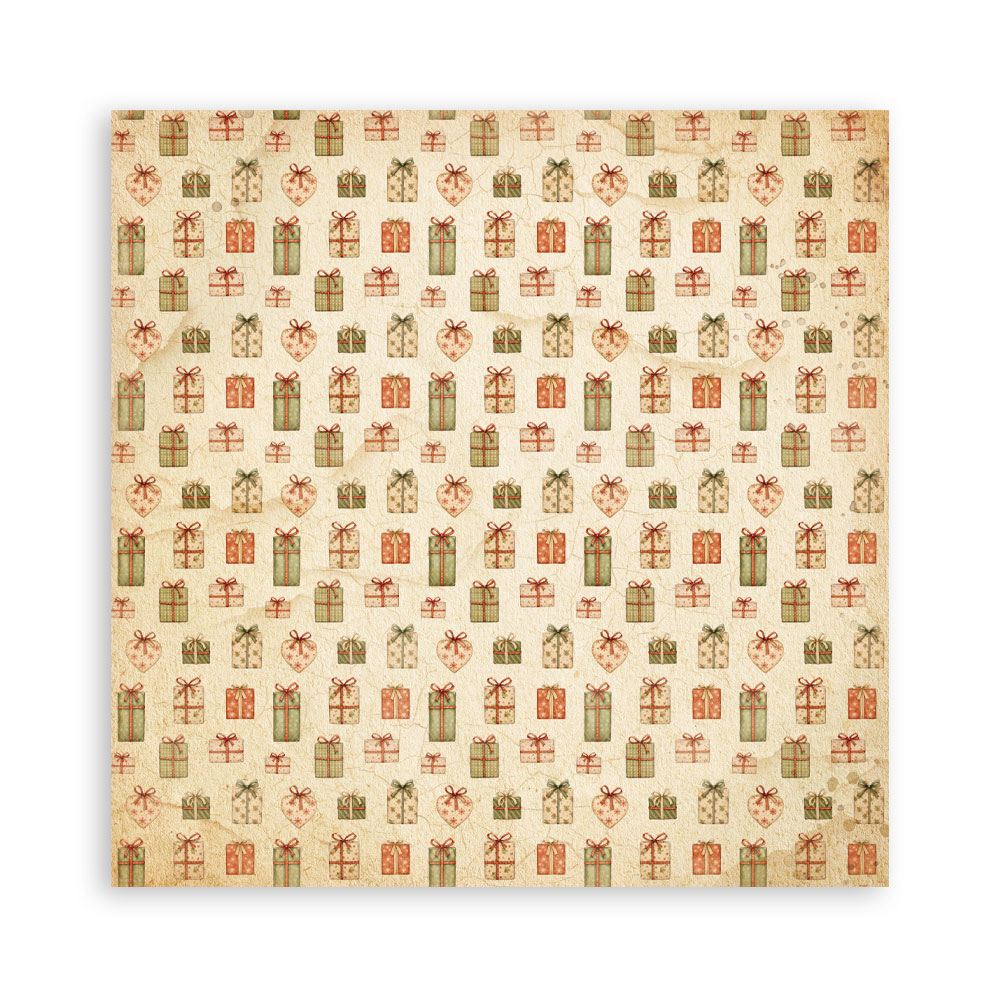 Stamperia Silent Night - Backgrounds 12x12 Blokk - Bilde 14