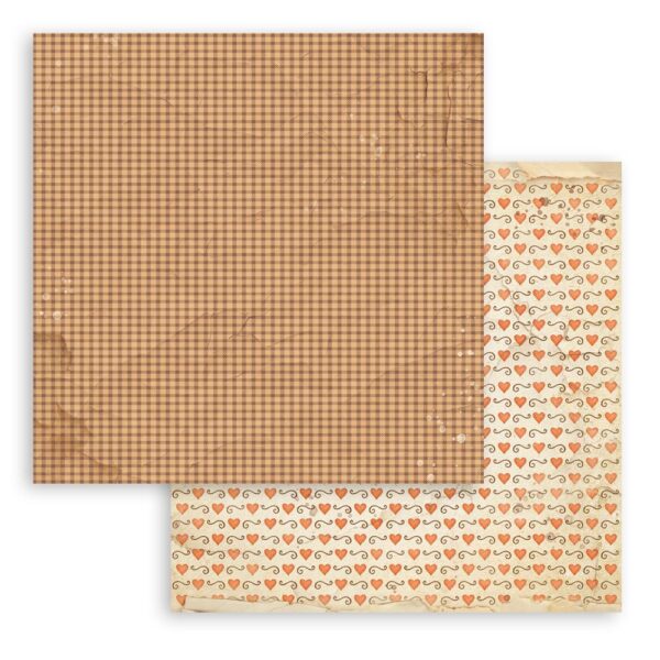 Stamperia Silent Night - Backgrounds 12x12 Blokk