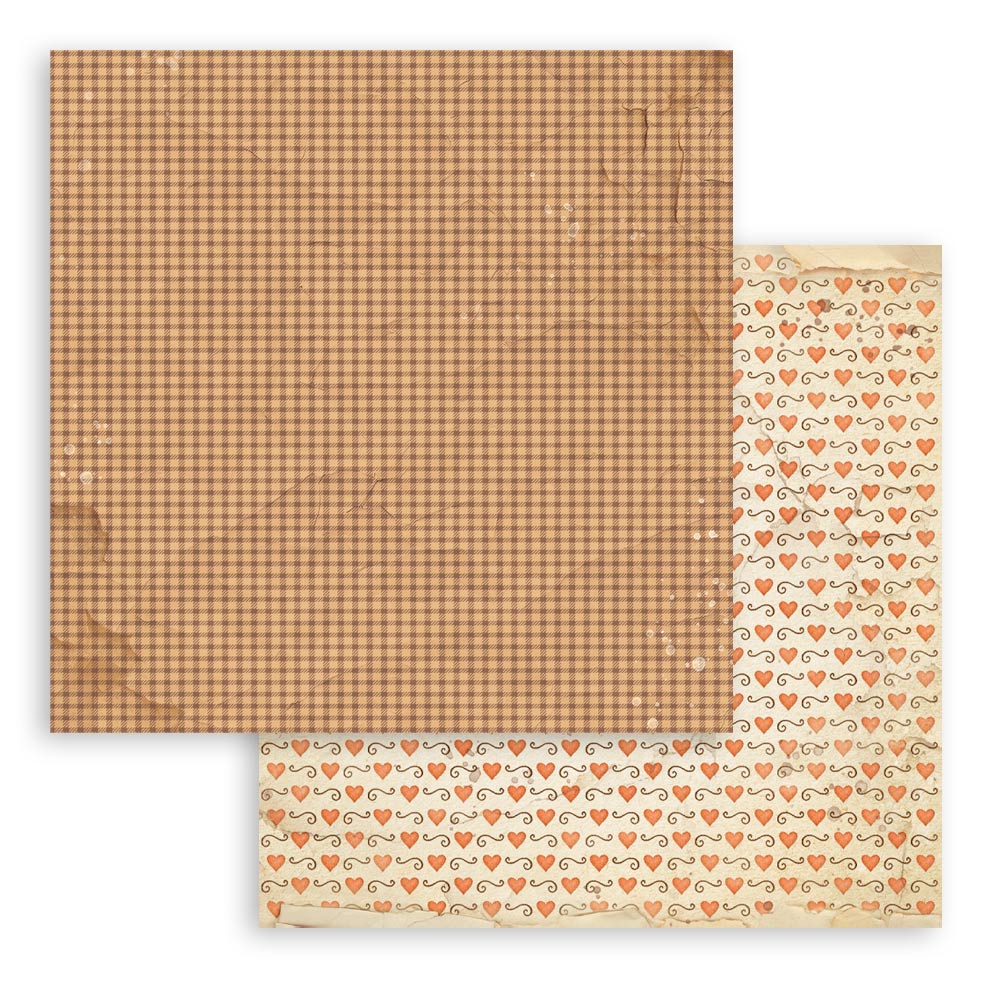 Stamperia Silent Night - Backgrounds 12x12 Blokk - Bilde 18
