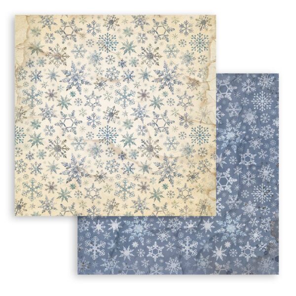 Stamperia Silent Night - Backgrounds 12x12 Blokk