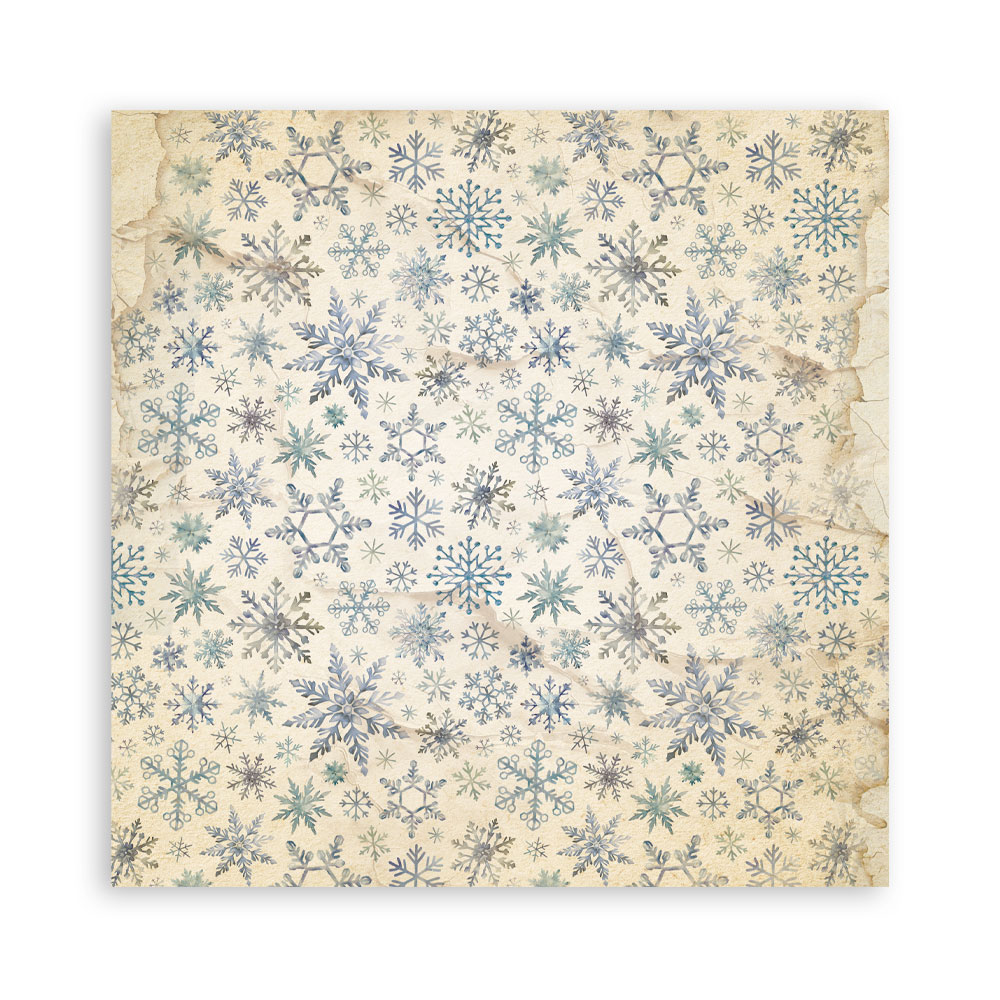 Stamperia Silent Night - Backgrounds 12x12 Blokk - Bilde 25
