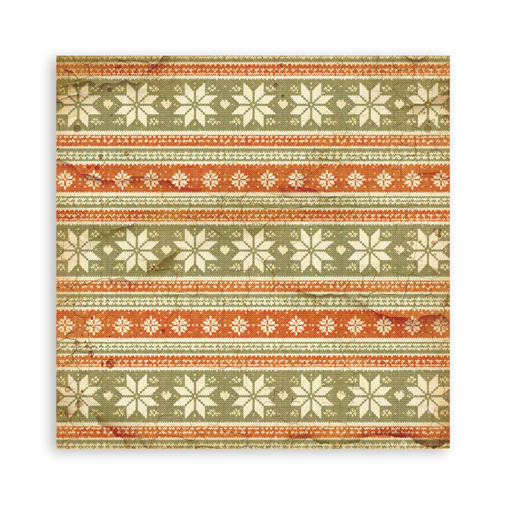 Stamperia Silent Night - Backgrounds 12x12 Blokk - Bilde 28