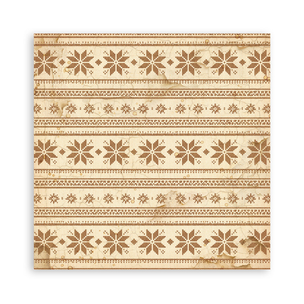 Stamperia Silent Night - Backgrounds 12x12 Blokk - Bilde 29