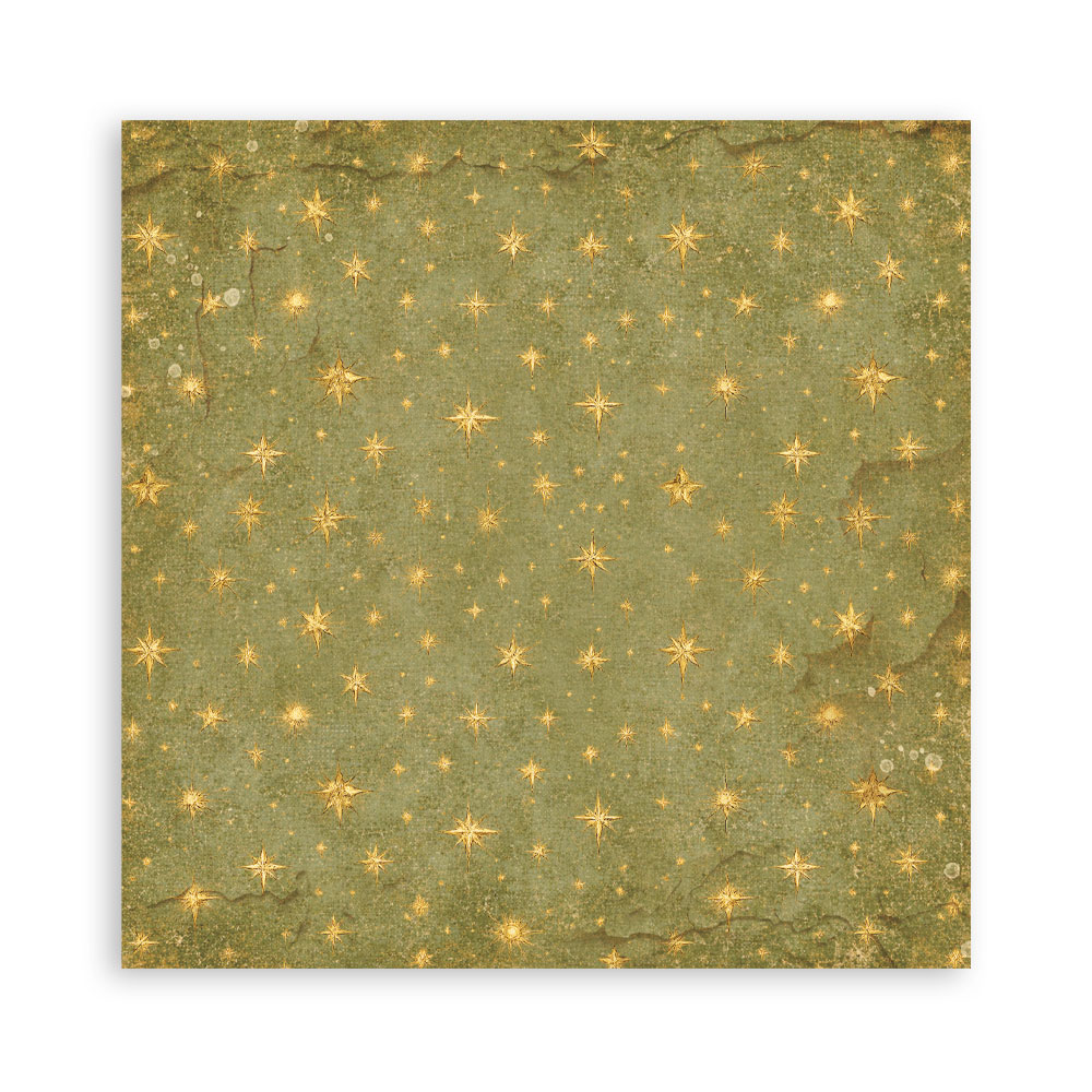 Stamperia Silent Night - Backgrounds 12x12 Blokk - Bilde 31