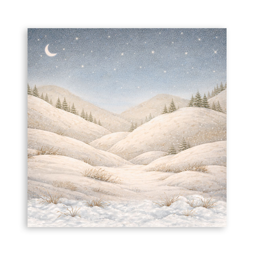Stamperia Silent Night - 8”x8” blokk - Bilde 6
