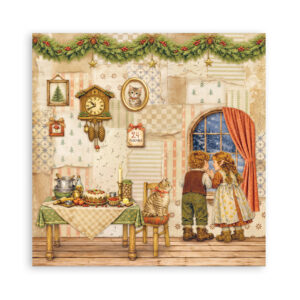 Stamperia Silent Night - 8”x8” blokk - Bilde 11