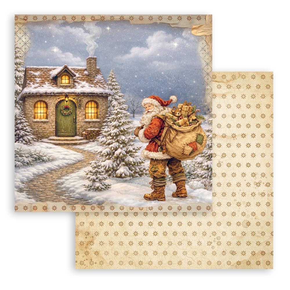 Stamperia Silent Night - 8”x8” blokk - Bilde 13