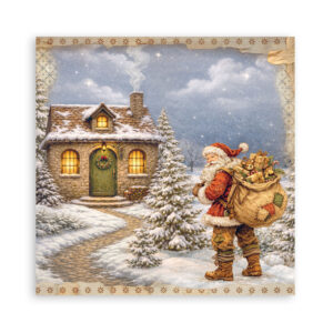 Stamperia Silent Night - 8”x8” blokk - Bilde 14
